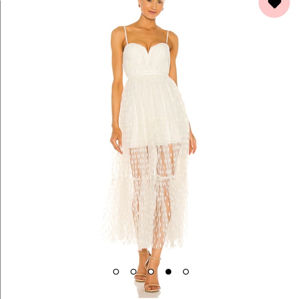 Sau Lee - Belle Dress - White - size 2